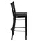 Flash Furniture Restaurant Stool, Grid Back, Black Seat XU-DG-60116-GRD-BAR-BLKV-GG - alternate 7